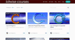 Desktop Screenshot of bitwisecourses.com